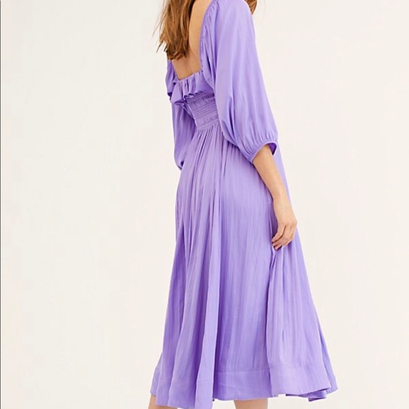 Shiny Oasis Midi Dress - Picture 2 of 6